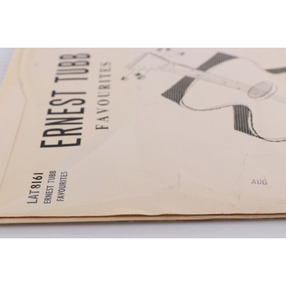 Ernest Tubb – Favourites - UK 1957 Mono Country 12" LP Vinyl Record LAT 8161 - Picture 3 of 16